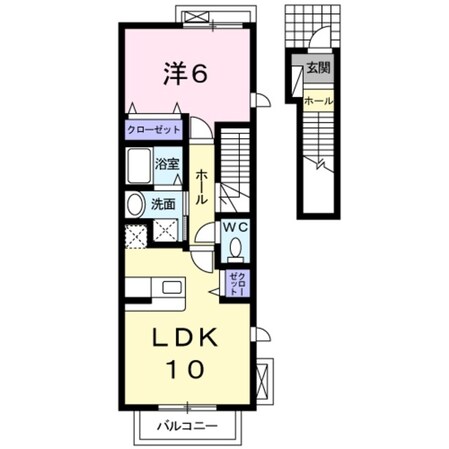 フォーレストの物件間取画像